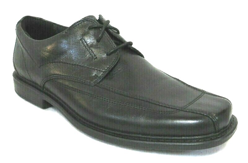 

ЧЕРНЫЕ КОЖАНЫЕ МУЖСКИЕ ОКСФОРДЫ CLARKS, размер 9, #71729, Черный, 71729
