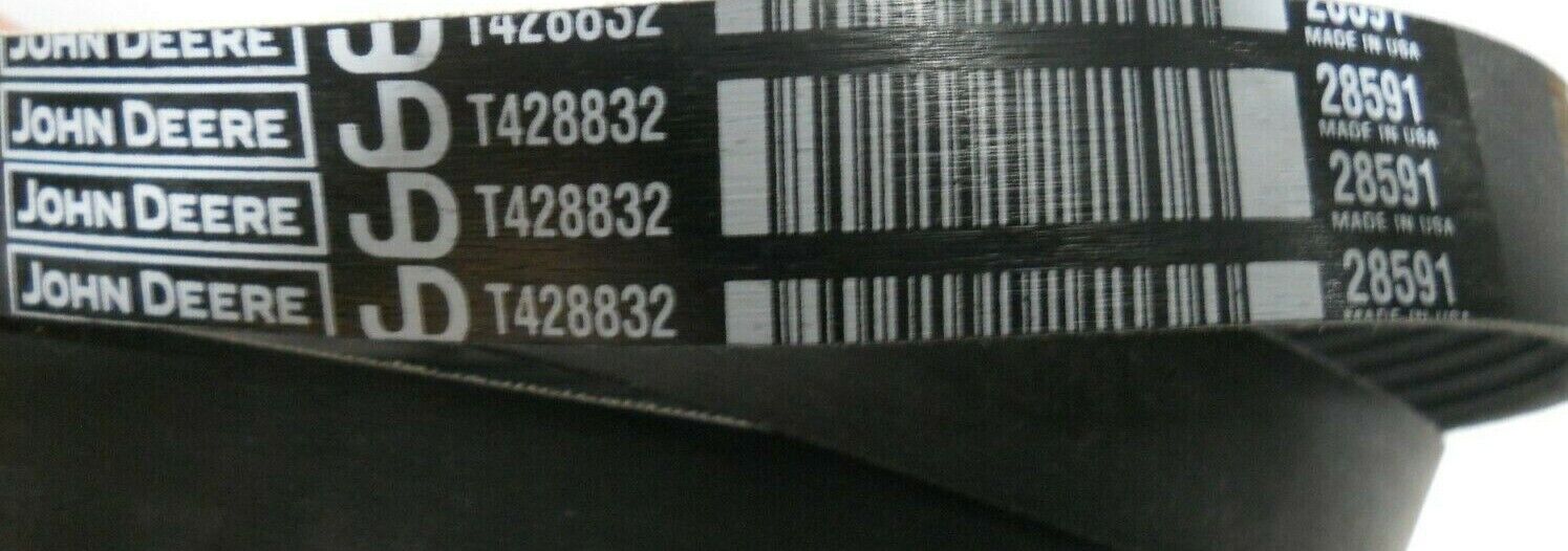 OEM John Deere 8 Rib Serpentine Belt 28591 Made in USA | eBay OEM John Deere 8 Rib Serpentine Belt 28591 Made in USA | eBay