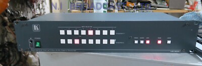 Kramer 8x2 vertical interval vieo / audio matrix switcher for composite video