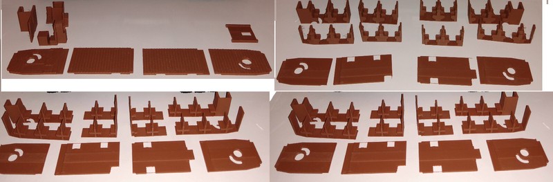 Inneneinrichtungen FÃ¼R MÃ¤Rklin 40361 Karwendel-Express - 4er-Set