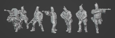 Dust 1947 Tactics Studio MYTHOS CTHULHU CULTIST GUARDS MULTIOPTION SQUAD PROXY