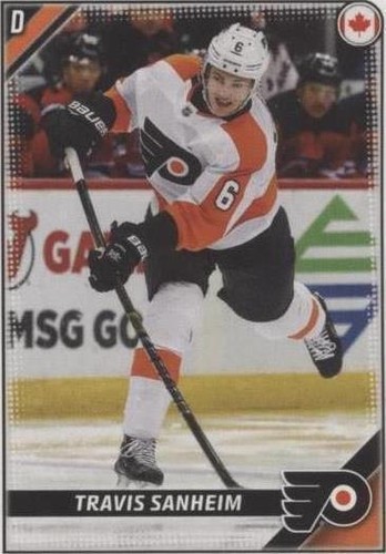 2019-20 Topps NHL Stickers - Travis Sanheim #366