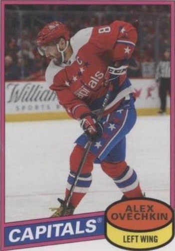 2020-21 Topps NHL Stickers - Alex Ovechkin #578