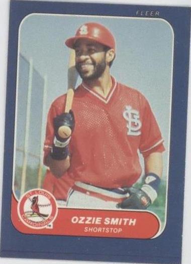 Fleer Classic Miniatures 1986 - Ozzie Smith #10
