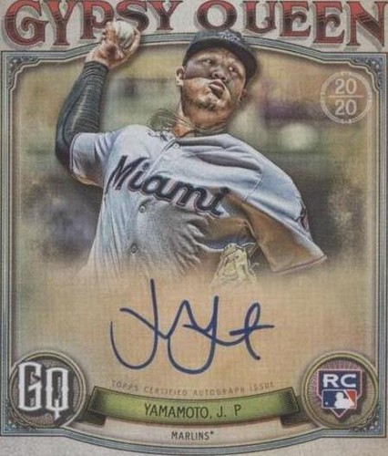 2020 Topps Gypsy Queen - Jordan Yamamoto #MRA-JY