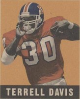 1997 Leaf Terrell Davis #6