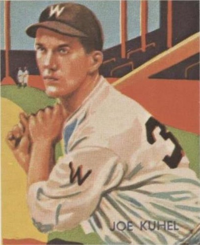 1985 Renata Galasso 1934-36 National Chicle Diamond Stars Reprints - Joe Kuhel #78