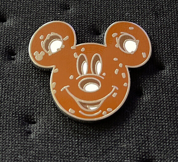 Pretzel Food Series 2015 Hidden Mickey Mouse Icon DLR Disney Pin 108537