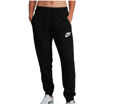 NWT NIKE RALLY JOGGER PANTS Women s Sweatpants Black Just do it band XS XL