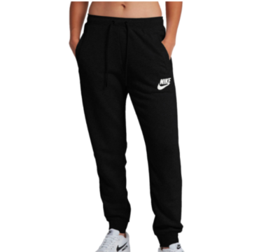 NWT NIKE RALLY JOGGER PANTS Women's Sweatpants Black Just do it band XS-XL