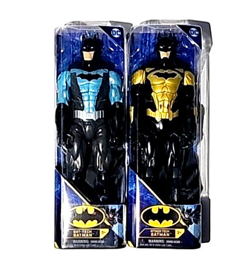 BATMAN DC 12" Action Figures ATTACK TECH (1) - BAT