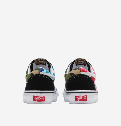 Pre-owned Vans X Bape Old Skool Tb Lx, Black (100% Authentic)