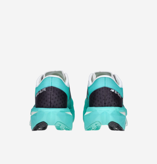 Pre-owned New Balance (w) Balance Fuelcell Supercomp Elite V4 Cyber Jade White - D Wide