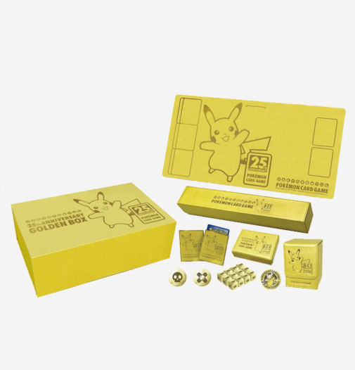 状態A-〕25th ANNIVERSARY GOLDEN BOX【未開封BOX】{-}