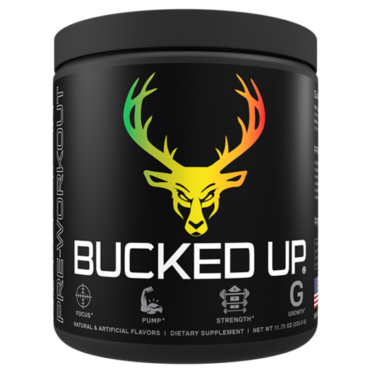 Bucked Up Pre-Workout - 30 Servings - CHOOSE FLAVOR 3