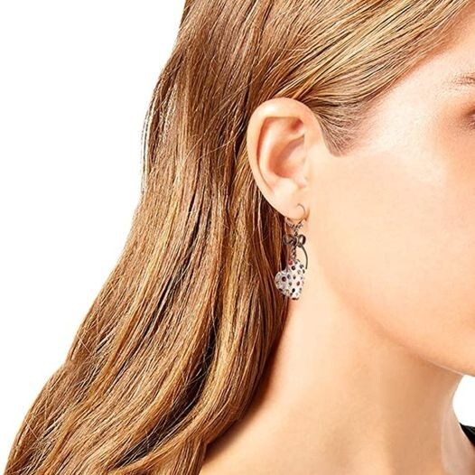 Betsey Johnson Earrings & Necklace 4PCs Bundle Set | Versatile Styles |