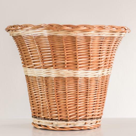 Papierkorb, Korb,Papier, Abfal, Geschenke, Rattan, Weide, Aufbewahrungsbehälter