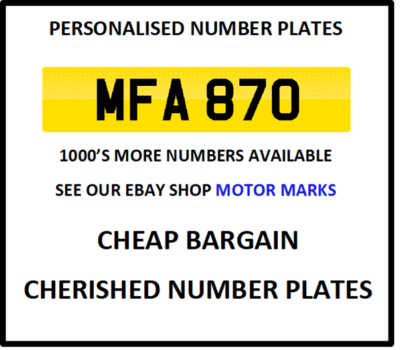 Dvla cherished numbers deals