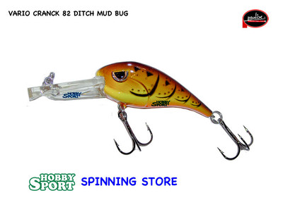 MOLIX VARIO CRANK COLORE 82 DITCH MUD BUG 13,5 GR SINKING 6 CM PER BLACK BASS