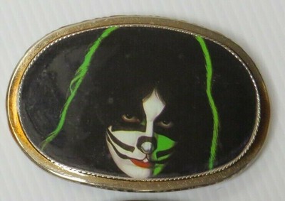 KISS SOLO FACES CUSTOM BELT BUCKLE SET OF 4