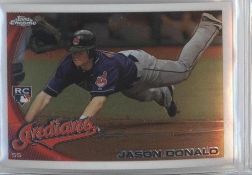 2010 Topps Chrome - Jason Donald #180