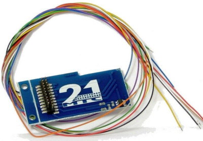 ESU 51968 ~ New 2024 ~ 21 Pin V5.0 Adapter Board ~ 6 Functions ~ With Open Wires