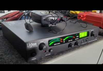  Listen Technologies IEM Monitor Hearing Impaired  Complete System Wireless