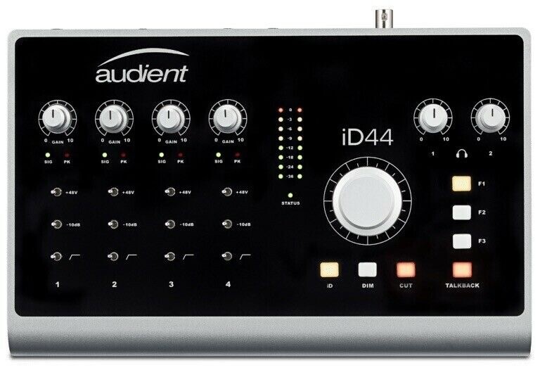 Audient iD44 20in/24out USB Audio Interface & Monitor Controller w/ Cubase LE9