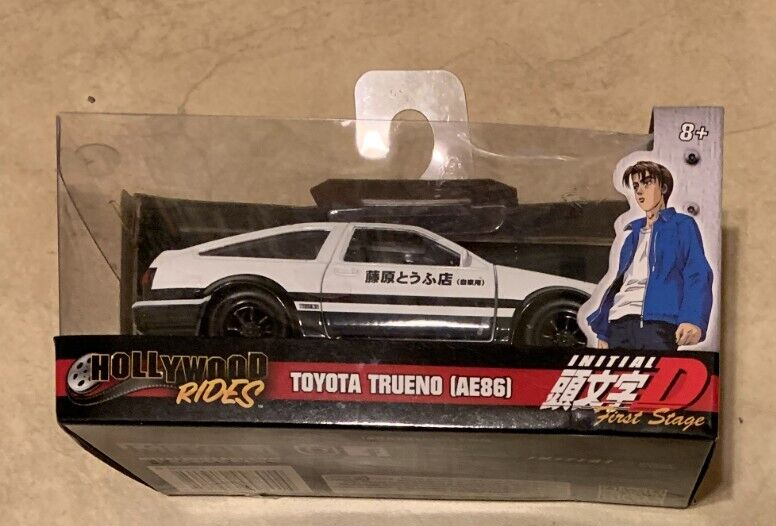 jada toys トヨタ AE86 藤原とうふ店 レイズホイール Amazon | JADA TOYS 1/24 トヨタ トレノ AE86 ハチロク ホワイト
