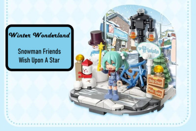   Official Hatsune Miku 4 Seasons Spring Winter & More Building Block Sets NEW