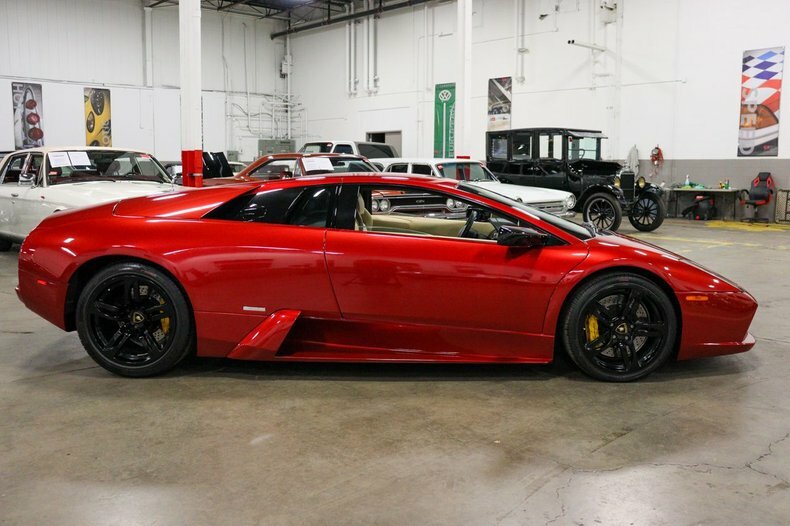 Lamborghini murcielago red