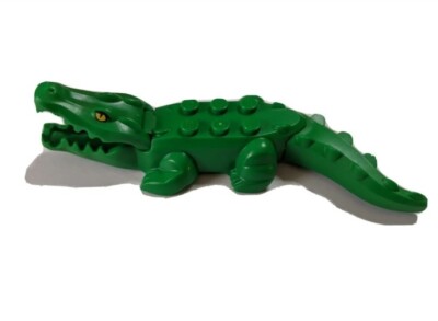 1x LEGO  crocodile / alligator / crocodile green / green 18904c05pb01 NEW