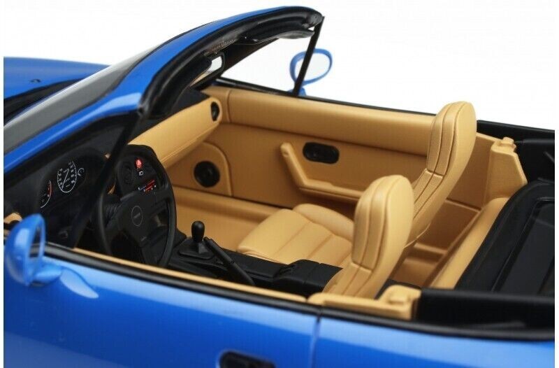 1/18 Mazda MX-5 Miata Spider 1990 (Blue) Resin Model Car by