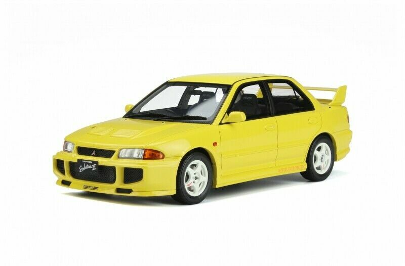 ワンモデル one model ランサーエボリューション Ⅲイエロー 1/18 1/18 ワンモデル one model 三菱ランサーエボリューションⅢ