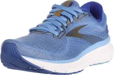 

Женские кроссовки Brooks Glycerin 18, васильковый/синий/золотой, 5 B(M) США, Cornflower/blue/gold