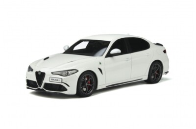 ALFA ROMEO GIULIA QUADRIFOGLIO WHITE by OTTO MOBILE 1:18 NEW