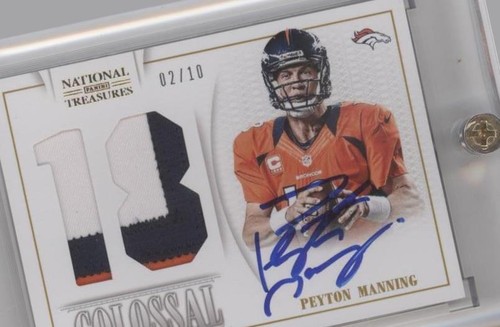 2013 Panini National Treasures Peyton Manning #36