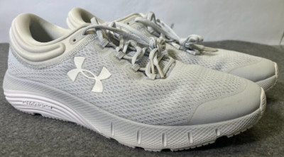 NWOB UnderArmour Charged Bandit 5 / White/Grey / Men's 12 Under Armour