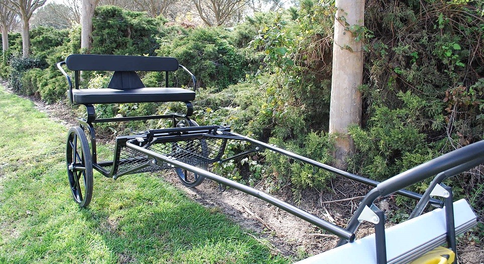 EZ Entry Mini Horse Cart w/