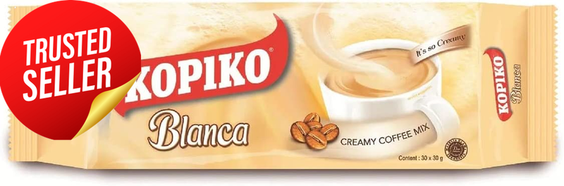 Blanca Creamy Coffee Mix 30g 30 Sachets Instant Coffee Beverage Powder