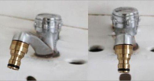 Universal Küchenarmatur Mischer Gartenschlauch Adapter Rohrverbinder