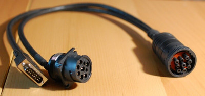 B&B Electronics(Advantech) Telematics 9-Pin J1708/J1939 Y Cable