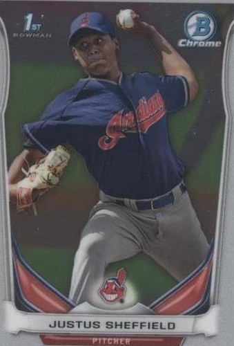 2014 Bowman Chrome Minis - Justus Sheffield #205
