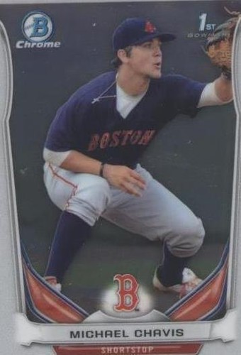 2014 Bowman Chrome Minis - Michael Chavis #17