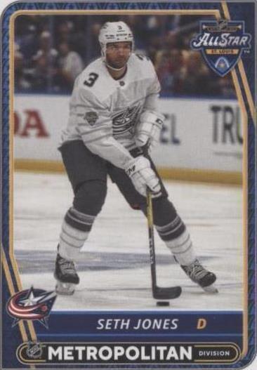 2020-21 Topps NHL Stickers - Seth Jones #605