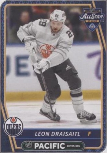 2020-21 Topps NHL Stickers - Leon Draisaitl #596