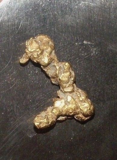 Genuine Natural Gold Nugget from Atlin, BC,  1.87 Grams