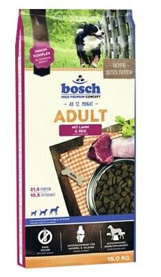 15kg Bosch Adult Lamm & Reis Hundefutter TOP PREIS