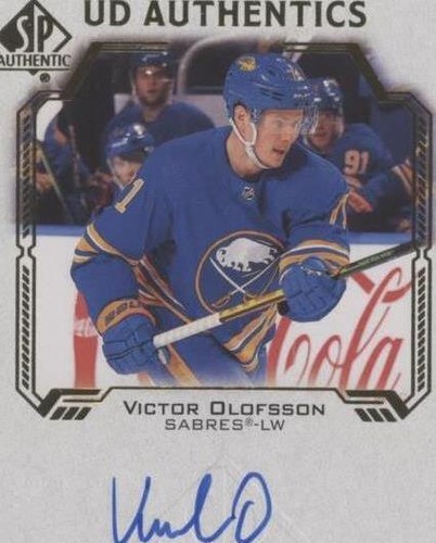 2021-22 SP Authentic - Victor Olofsson #UDA-VO