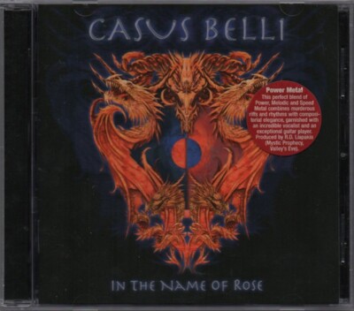 CASUS BELLI In the Name of Rose CD 11 tracks FACTORY SEALED NEW 2005 LMP Germany